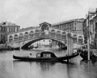Puente de Rialto en Venecia de John Lawson Stoddard