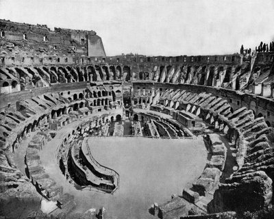 El Coliseo en Roma (inaugurado en 80 d.C.) de John Lawson Stoddard