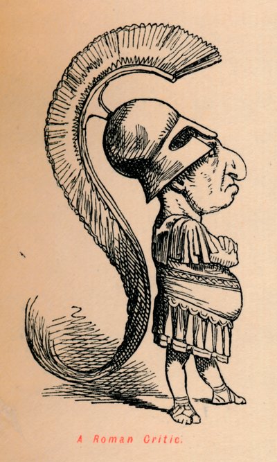 Un crítico romano, 1852 de John Leech