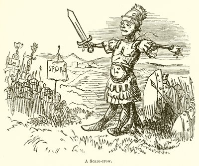 Un espantapájaros de John Leech