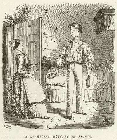 Una novedad sorprendente en camisas de John Leech
