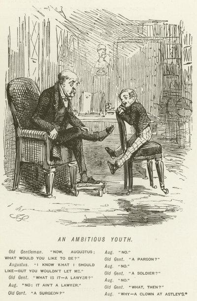 Un joven ambicioso de John Leech