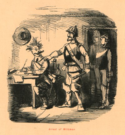Arresto de Wildman de John Leech