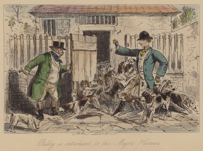 Billy es presentado a los sabuesos del alcalde de John Leech