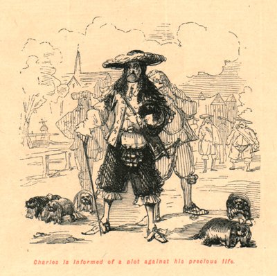 Carlos es informado de un complot contra su preciosa vida, 1897 de John Leech
