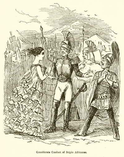 Conducta considerada de Escipión Africano de John Leech
