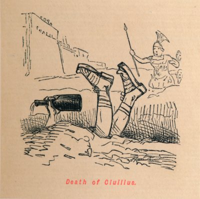 Muerte de Ciuilius, 1852 de John Leech