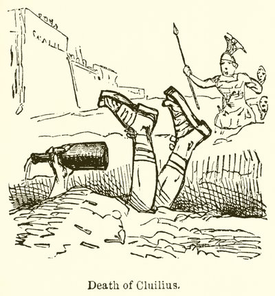 Muerte de Cluilius de John Leech