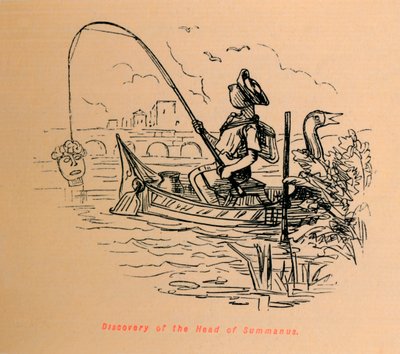 Descubrimiento de la Cabeza de Summanus, 1852 de John Leech