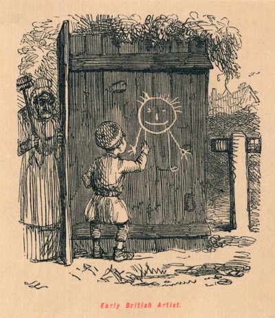 Artista británico temprano, c1860 de John Leech