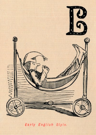 Estilo inglés temprano, c. 1860 de John Leech
