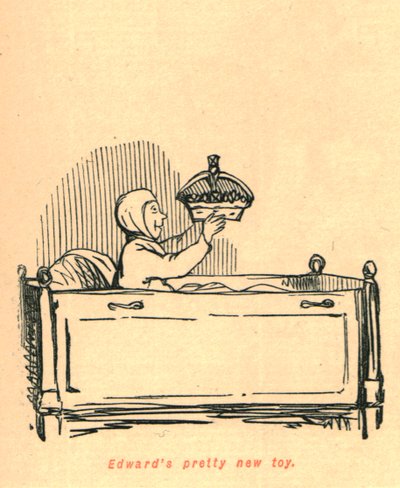 El bonito juguete nuevo de Edward de John Leech