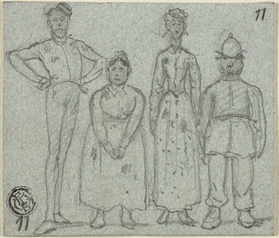 Episodios de la vida en White Chapel de John Leech