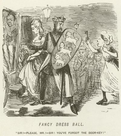 Baile de disfraces de John Leech