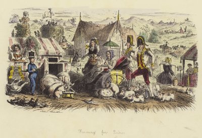 Agricultura para damas de John Leech
