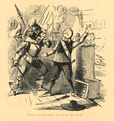 Felton admite que mató al duque, 1897 de John Leech