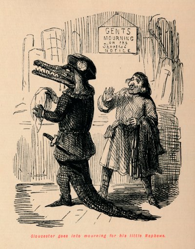 Gloucester se pone de luto por sus pequeños sobrinos de John Leech