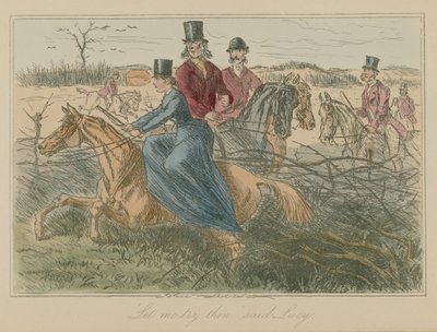 Déjame intentar entonces dijo Lucy de John Leech