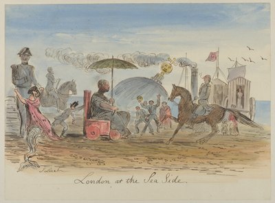 Londres a orillas del mar de John Leech