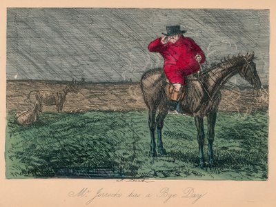 El Sr. Jorrocks tiene un día libre, 1854 de John Leech