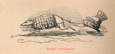 Apego mutuo, 1852 de John Leech
