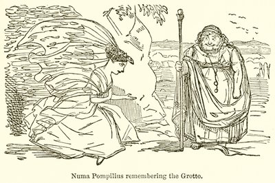 Numa Pompilio recordando la gruta de John Leech