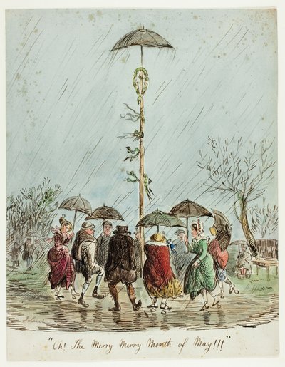 ¡Oh! ¡El alegre, alegre mes de mayo! de John Leech