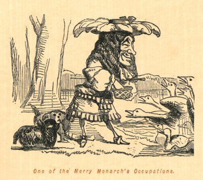 Una de las ocupaciones del Rey Alegre, 1897 de John Leech