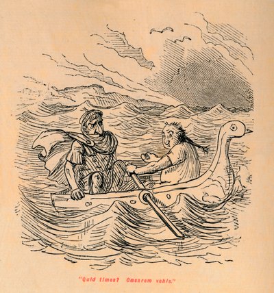 Quid times Caesarem vehis, 1852 de John Leech