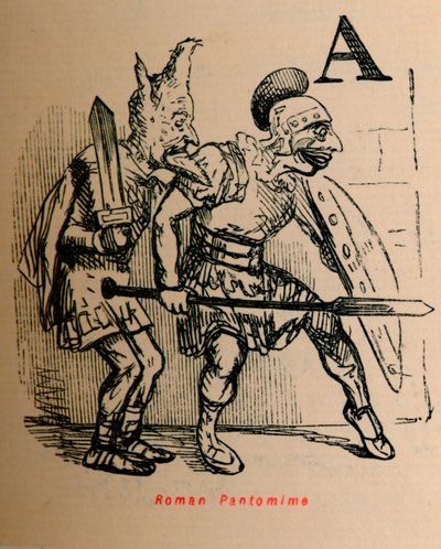 Pantomima romana de John Leech