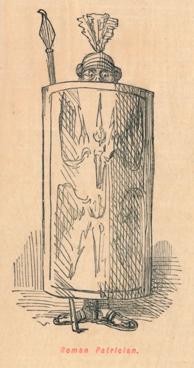 Patricio romano, 1852 de John Leech
