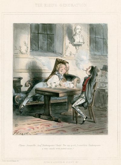 Shakespeare ¡Bah! Por mi parte, considero a Shakespeare un hombre muy sobrevalorado de John Leech