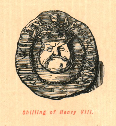 Chelín de Enrique VIII, 1897 de John Leech