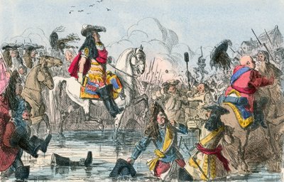 La Batalla del Boyne de John Leech
