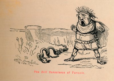 La Conciencia Malvada de Tarquinio, 1852 de John Leech