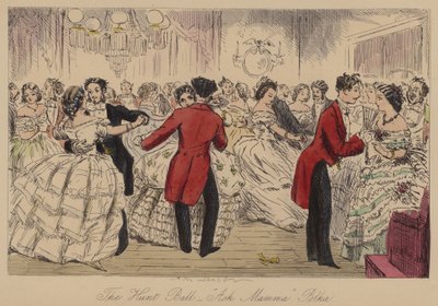 El baile de caza, Ask Mamma Polka de John Leech