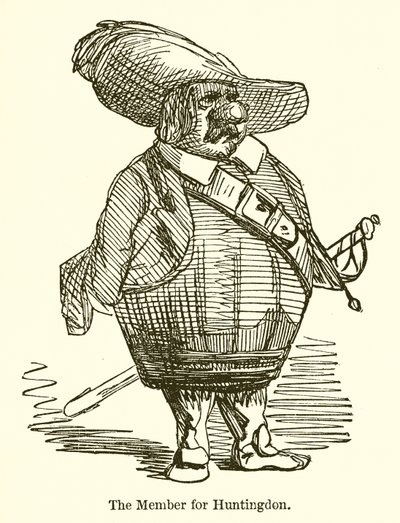 El miembro por Huntingdon de John Leech