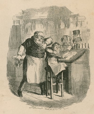 La manía del ferrocarril de John Leech