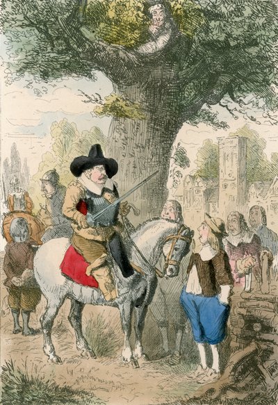 El Roble Real, ¡La familia Penderell no tiene idea de dónde está Carlos! de John Leech