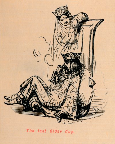 La última copa de sidra, c1860 de John Leech
