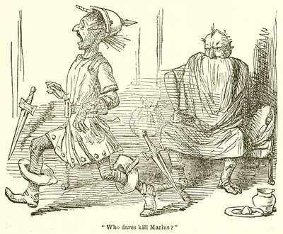 ¿Quién se atreve a matar a Marius? de John Leech