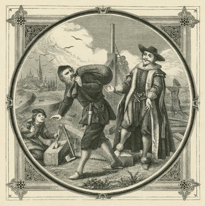 Un molino entero para moler un celemín de maíz de John Leighton