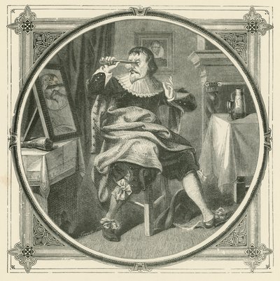 Quien se corta la nariz, se desfigura la cara (grabado) de John Leighton