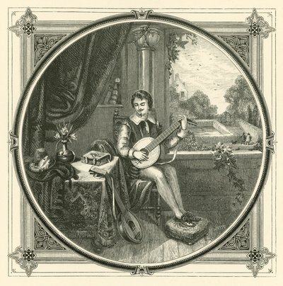 ¿Quién no ha sentido amor? (grabado) de John Leighton