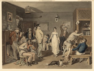Baile de salón de John Lewis Krimmel