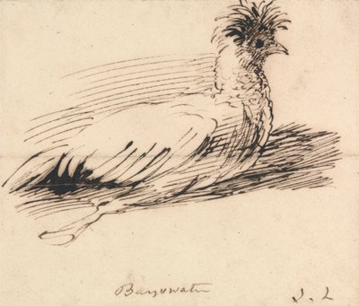 Una gallina de John Linnell