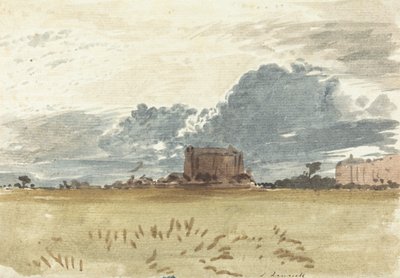 Una vista de los Fens de John Linnell