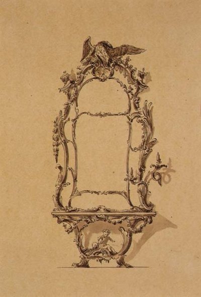 Diseño para una mesa consola de John Linnell