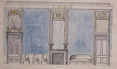 Diseño para una habitación (ii) de John Linnell
