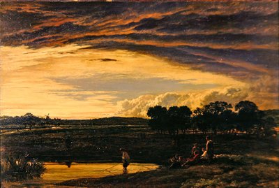 Tarde, despejando la tormenta de John Linnell